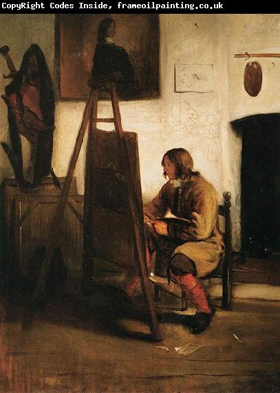 Barent fabritius Young Painter in his Studio